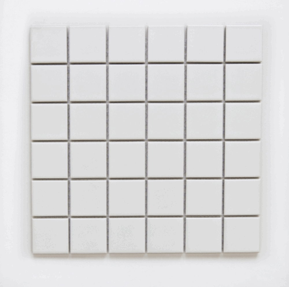 White Matt Non Rectified Porcelain Tile 50X50